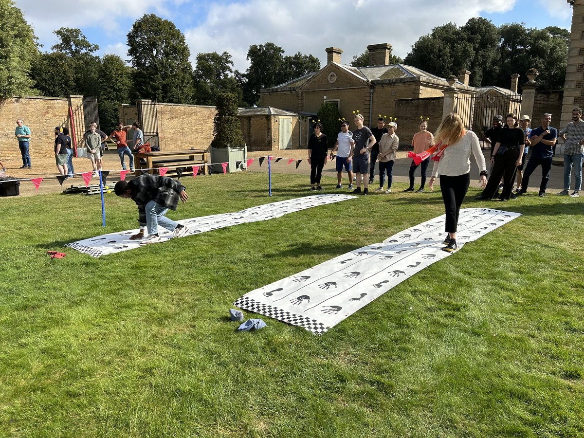 Frank_Menke's tweet photo. Great @TheSainsburyLab fun day @HolkhamEstate. Teambuilding games #TeamButterfly @joewinnz @CamilaMolinari3 @markjoules @SarahPottinger3 @michealagdobo @amiralito_ and touring estate in great company @wenboEffector @jonathandgjones https://t.co/XLqC2Hd6Yv