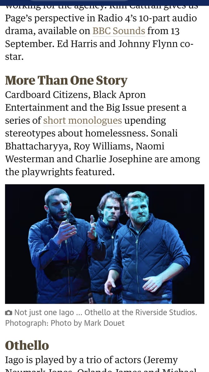 Cardboard Citizens tweet media