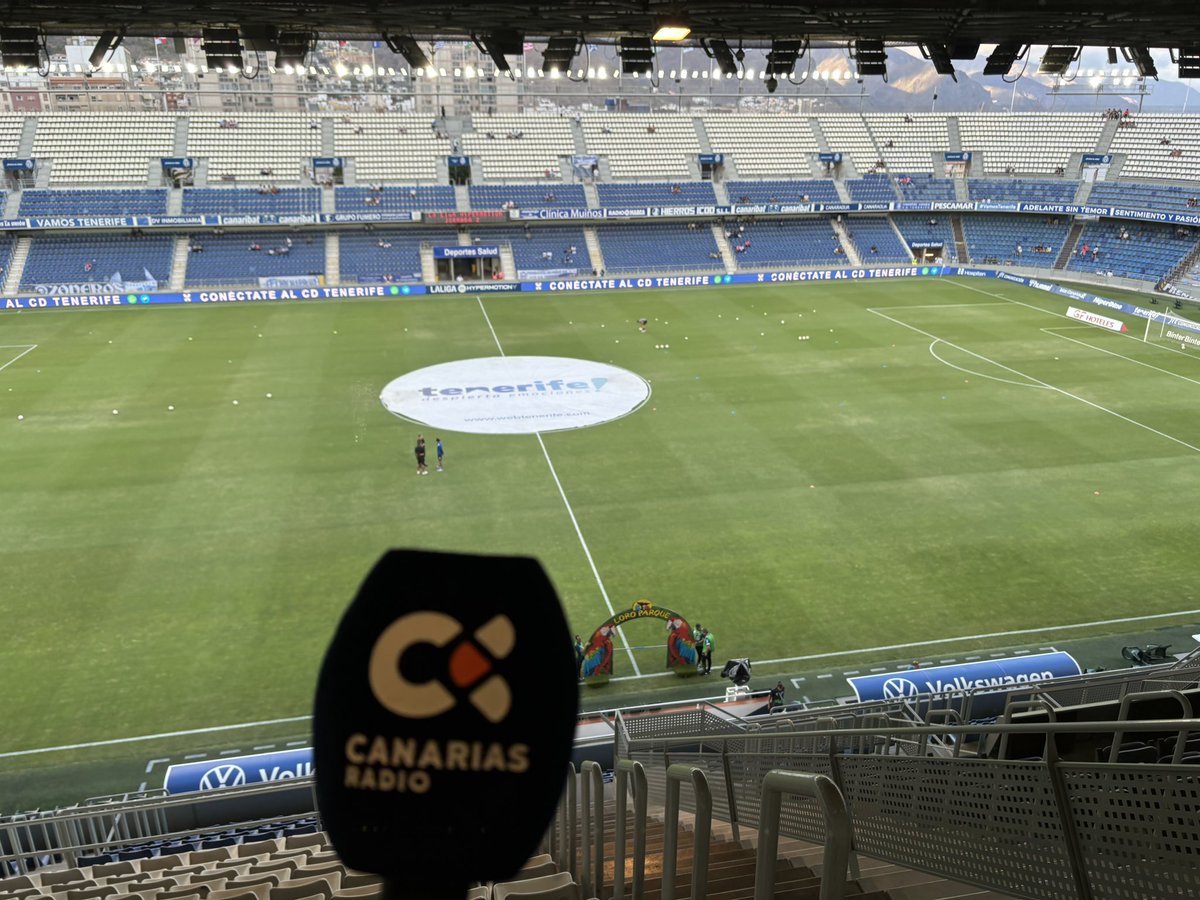 ¿Quieres estar el viernes en el Heliodoro animando al <a href="/CDTOficial/">CD Tenerife 🏴󠁧󠁢󠁳󠁣󠁴󠁿</a> en su partido ante el <a href="/realracingclub/">Real Racing Club</a>?. Sorteamos ENTRADAS DOBLES. Sigue nuestra cuenta y retuitea aquí 👇🏼👇🏼. Suerte!!