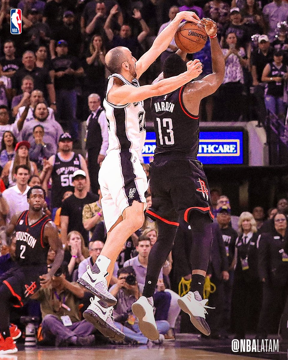 NBALatam's tweet image. &quot;¡LO PEINA GINÓBILI!&quot;

#NBADefenseWeek + Spurs Day = Emanuel David Ginóbili 🇦🇷🔐