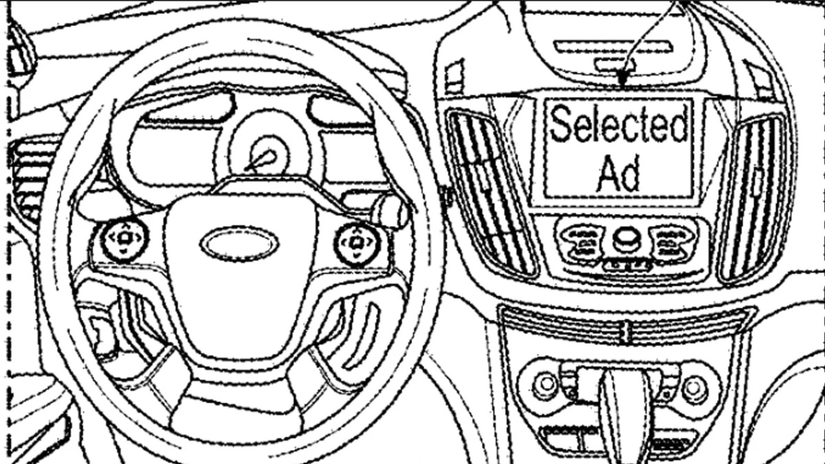 Drive499's tweet image. Ford patents way to pipe ads into your vehicle's cabin dlvr.it/TCpvmb