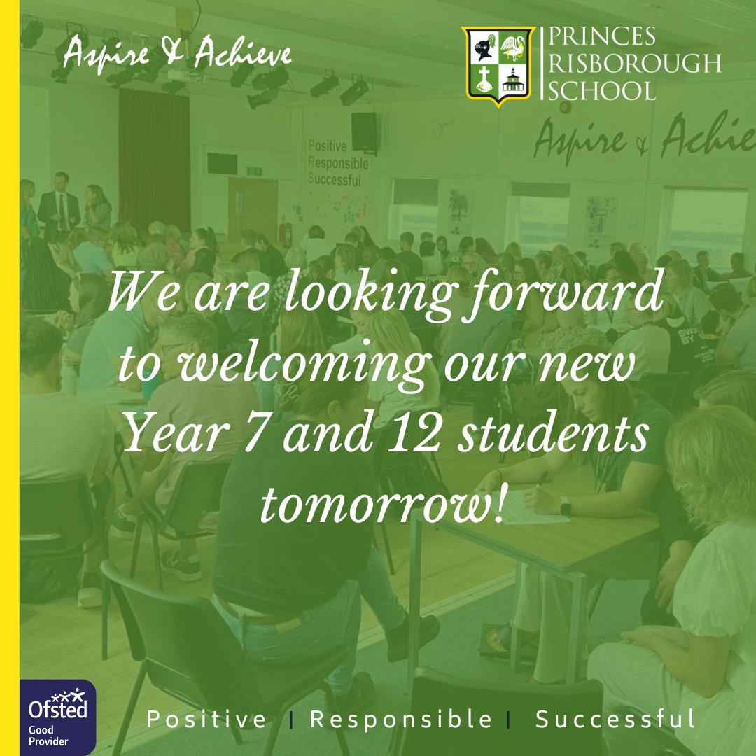 The PRS team have had a fantastic couple of days getting things ready for the new academic year.

#aspireandachieve #PRS