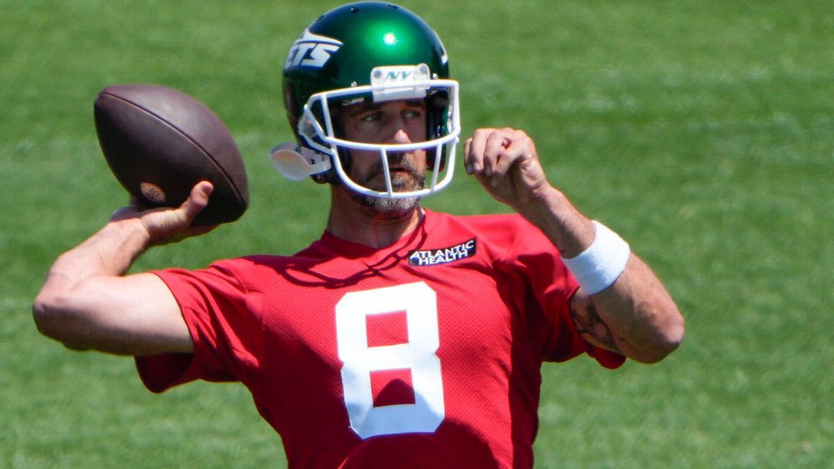 SundayHustle's tweet photo. Aaron Rodgers' return has excited Jets bettors https://t.co/p6AGcMzxz5 https://t.co/lKds9lxGko