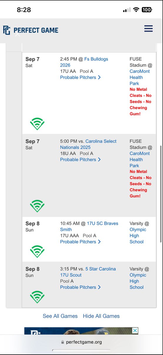 Johnie Alexander (@jalexander_18) on Twitter photo Looking forward to the first tournament of a good fall season with <a href="/cltbsblacademy/">CBA BASEBALL ORGANIZATION</a>
<a href="/PRPiratesBSB/">Porter Ridge Baseball</a> <a href="/Mike_Kennedy12/">Michael Kennedy</a> Looking forward to the first tournament of a good fall season with <a href="/cltbsblacademy/">CBA BASEBALL ORGANIZATION</a>
<a href="/PRPiratesBSB/">Porter Ridge Baseball</a> <a href="/Mike_Kennedy12/">Michael Kennedy</a>