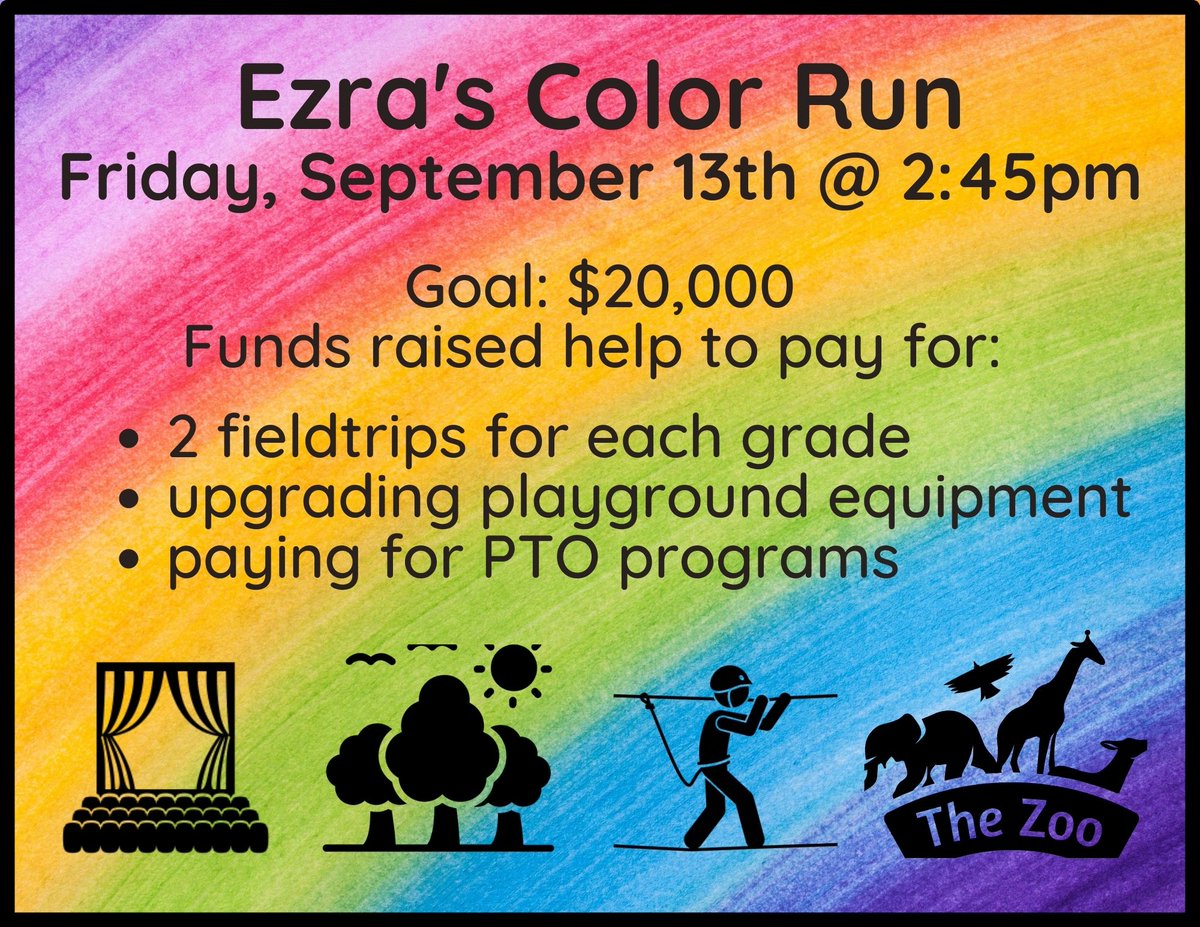 Join us for the fun and help raise money for our students!