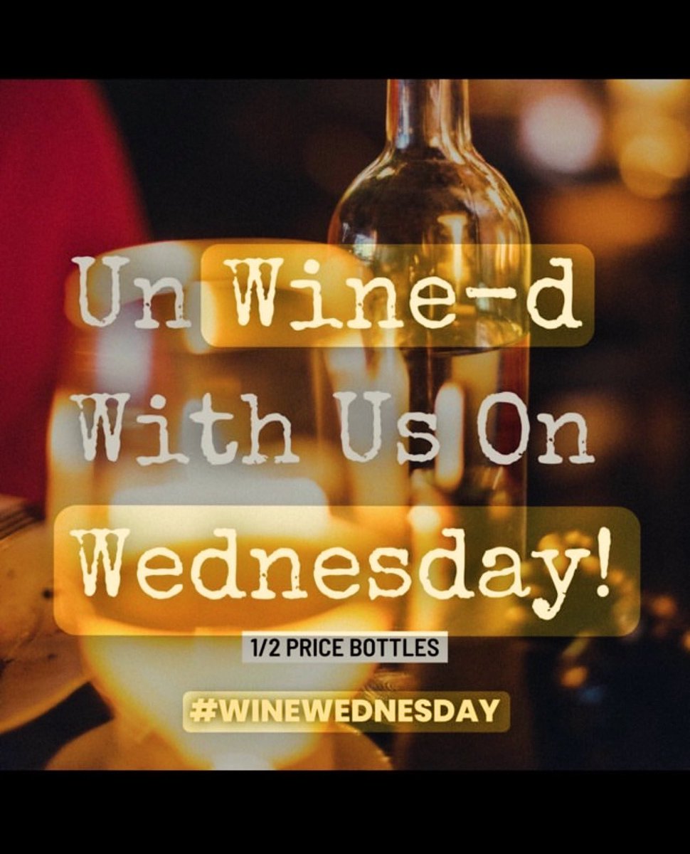 ThePastaTree's tweet image. Join us on Happy Winesday! 🍷 Enjoy 1/2 off select bottles of wine every Wednesday. Join us in our secret garden patio for some of your Italian food favorites. 🍝 we recommend making a reservation on our website. 
pastatreemilwaukee.com #winewednesday #halfoffwine #pastatree