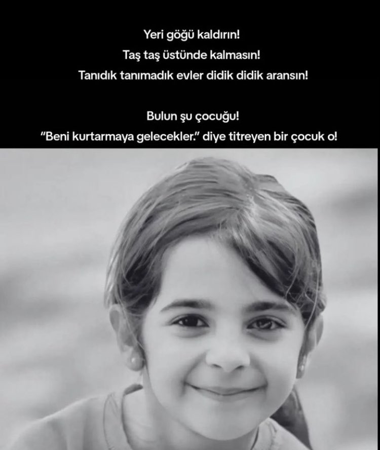 Ne amca,baba yarısıdır ne de teyze anne yarısı. Hatta bazen ne baba ,babadır; ne de anne annedir ama; çocuk hep çocuktur. 

Renkli resimlerini kaldırın
Masum bir evladı
Masum bir gülüşü
Masum bir meleği daha yok ettiler
Narin’in ahı üzerinize olsun!!!
#NarinÇocuk
#NarinNerede