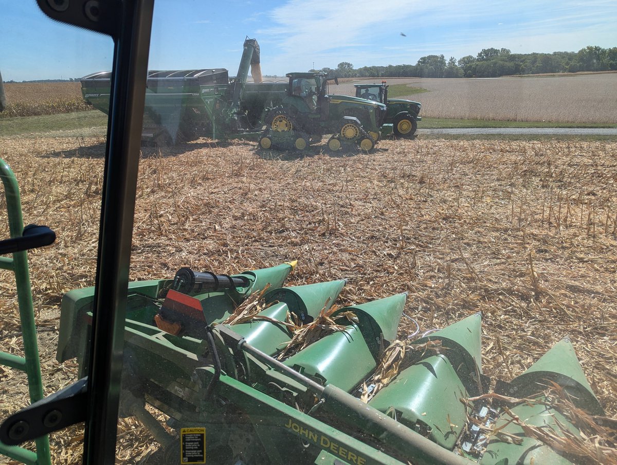 Starting day #2 of #harvest24 <a href="/OhioStateFSR/">Farm Science Review</a>