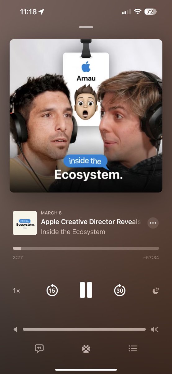 Sandiaa305's tweet image. Lately. I’ve been listening to podcasts. And I love listening to @NikiasMolina talk about @Apple related stuff. It’s fun learning about #appletech