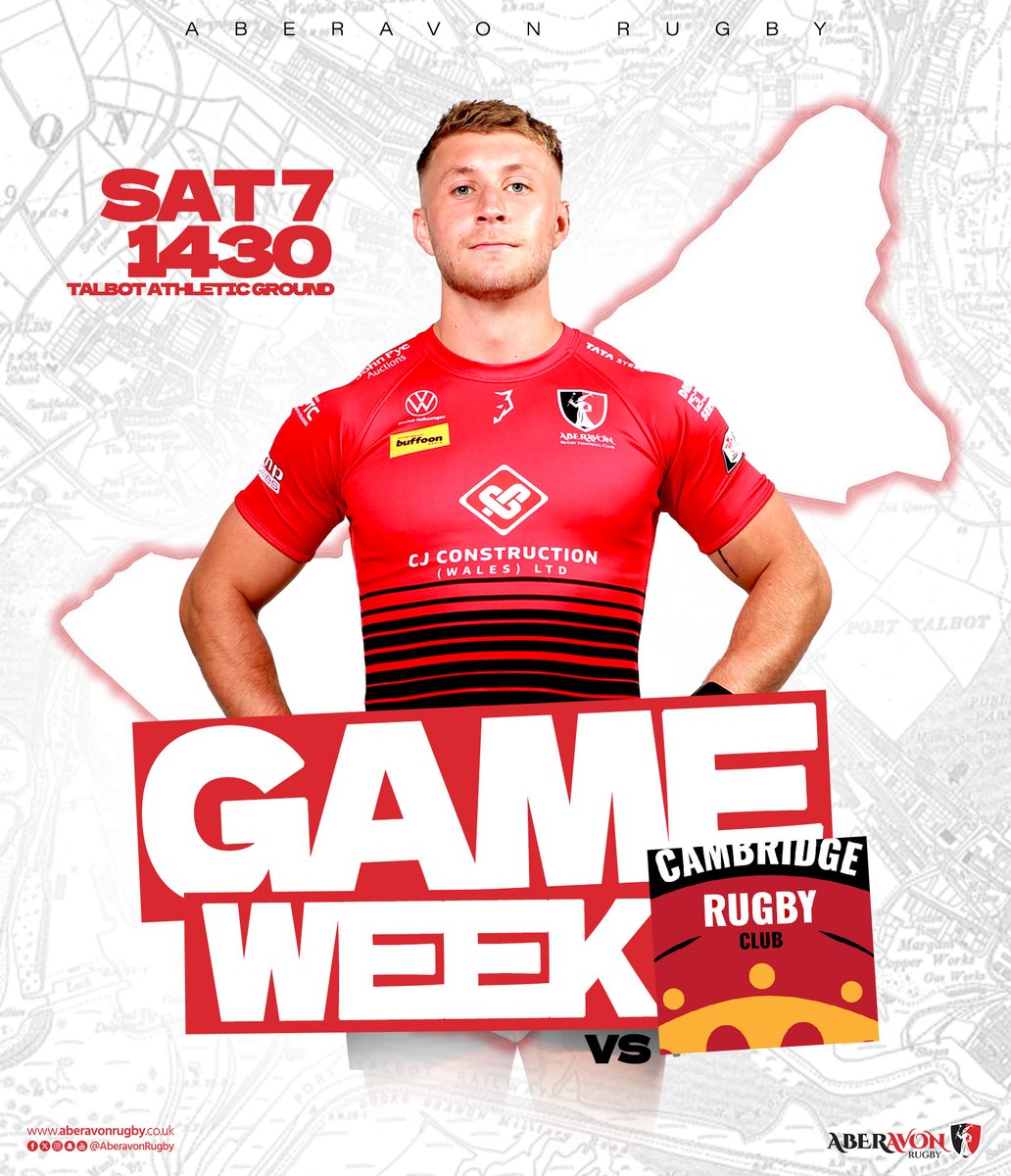 Aberavon Rugby Club (@aberavonrugby) on Twitter photo We play our third and final preseason match on Saturday 7 September at the Talbot Athletic Ground.
🆚 @CamRUFC | 1430 KO We play our third and final preseason match on Saturday 7 September at the Talbot Athletic Ground.
🆚 @CamRUFC | 1430 KO