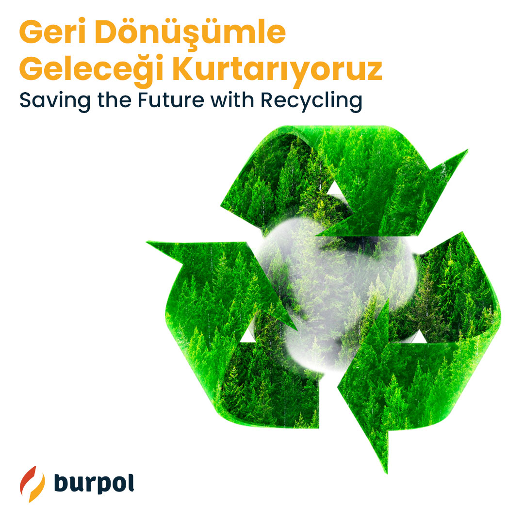 🌱 Plastik atıkları yeniden değerlendirerek sürdürülebilir bir dünya için çalışıyoruz. Yenilikçi geri dönüşüm çözümlerimizle çevreye katkı sağlıyor, doğayı koruyor ve gelecek nesillere daha temiz bir dünya bırakmayı hedefliyoruz.

#Burpol #GeriDönüşüm #Sürdürülebilirlik