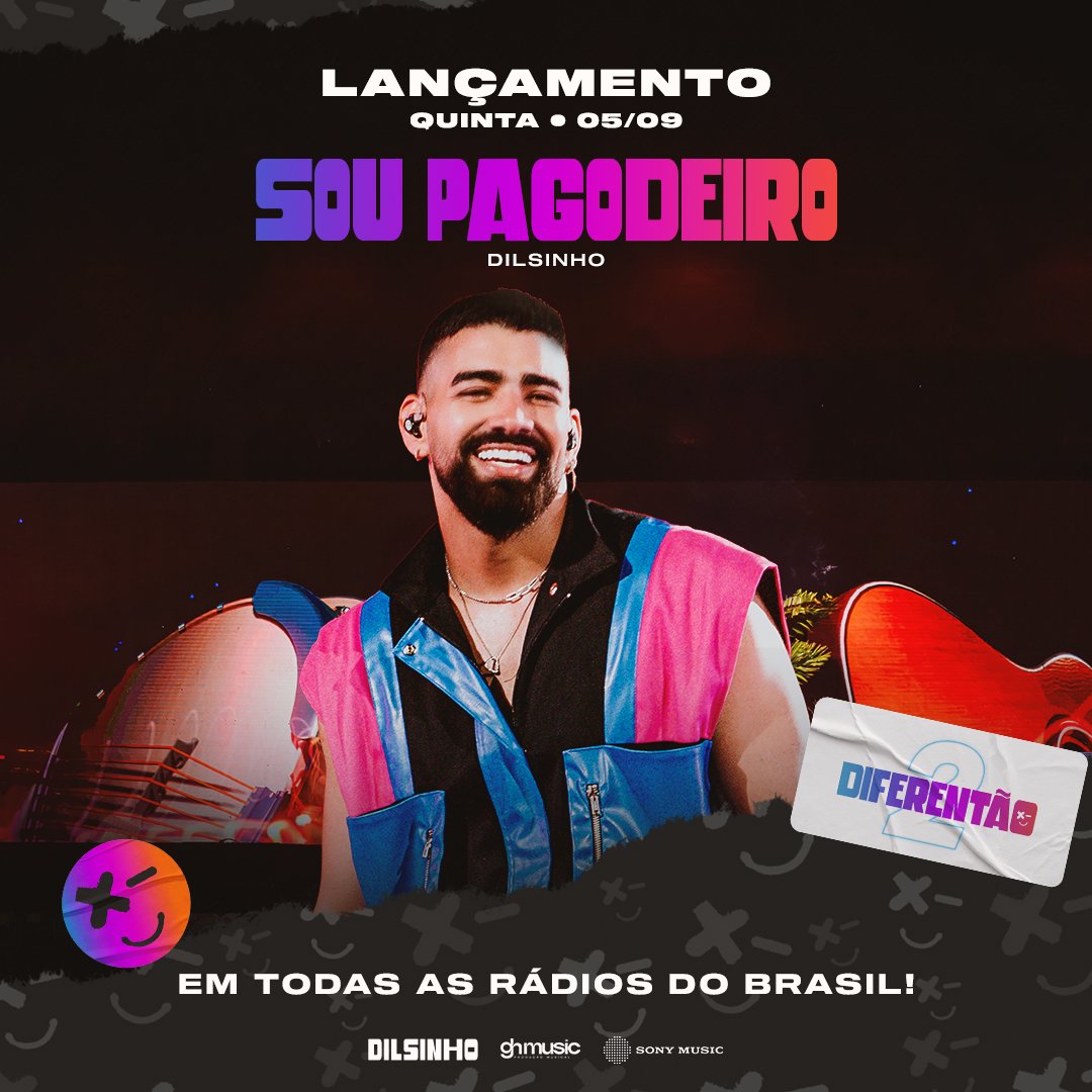 PSempredilsinho's tweet photo. Bom dia pessoalllll 🤩, AMANHÃ 05.09 “SOU PAGODEIRO” em todas as rádios do Brasil! ❤️

Quem aqui anima um mutirão pra lotar as rádios de pedidos amanhã?! 👀📻🔥 preparem os dedinhos para pedir muuuito ein! https://t.co/TbXzvkd1Ke
