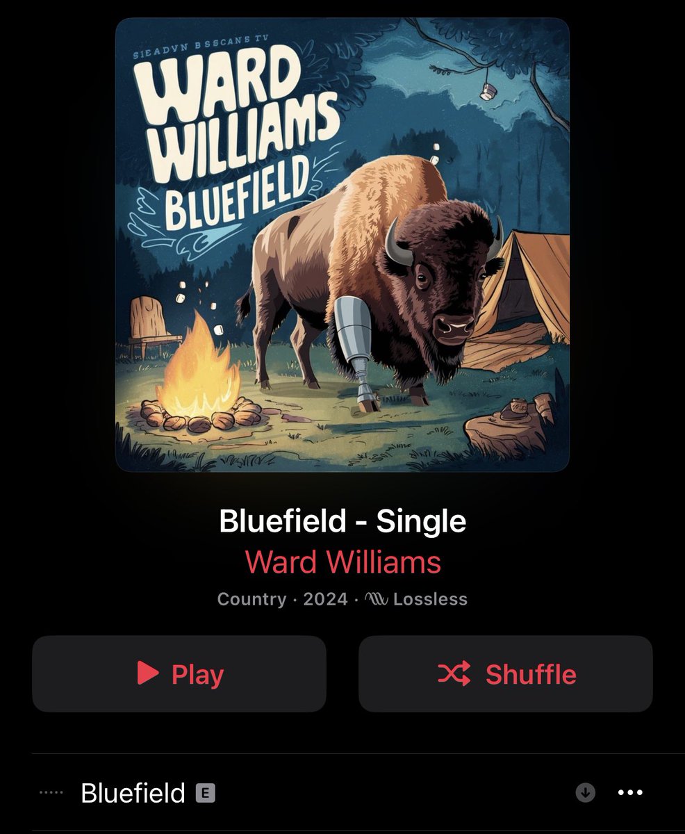 KDCodyTN's tweet photo. My dearly departed friend Ward Williams sang "Bluefield" by Stonewall Jackson better than anyone.

Now, his voice &amp; legacy will live on with his released single of the song.

Listen &amp; share, please! 🦬

YouTube: https://t.co/QOyo5NiGJq

Apple Music: https://t.co/09AbLbO5r0 https://t.co/s8dC7VVFFZ