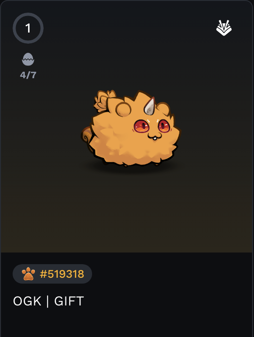 KyleBlohm's tweet photo. 🎈 FLASH BEAST AXIE GIVEAWAY 🎈

Bounty board quest to "Gift a Beast Axie" 

Fun Fact, I used to request this as a task back in the day

Huge Shoutout to the Axie & @Ronin_Network Team for the constant improvements. Special shout outs to @Jihoz_Axie @Hantao @Stark_axie @Kiiruzen

🎮 TO WIN 🎮
~ Like & Retweet
~ Tag 3 Friends
~ Comment "Axie is the next Axie" + your Ronin

Winner selected before daily reset!

GL n' LFG 

Sincerely, ya boii is backk in town🔥🚀🙏