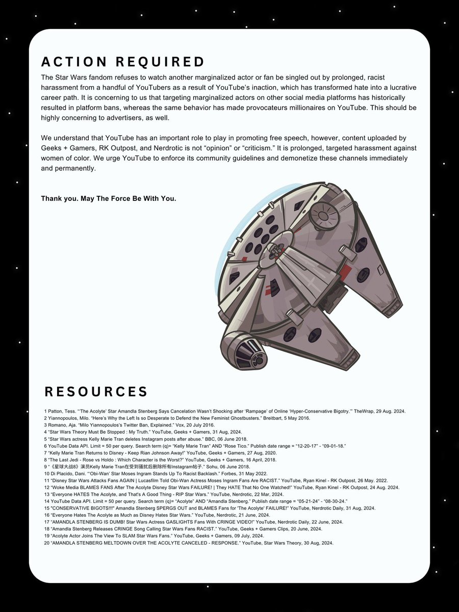 The GALactic Podcast (@thegalacticpod) on Twitter photo Hey <a href="/TeamYouTube/">TeamYouTube</a>, the vile bigotry/hate you allow creators to make money off needs to stop now! Hey <a href="/TeamYouTube/">TeamYouTube</a>, the vile bigotry/hate you allow creators to make money off needs to stop now!