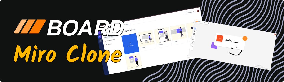 iharishsh's tweet image. Finished Board - Miro Clone project!
It was good experience learning
@nextjs, @typescript, @shadcn, @ClerkDev, @liveblocks , & @stripe
Credits-
@YTCodeAntonio
Site- board-five-xi.vercel.app
GitHub - github.com/iharishsh/board
#codingProject