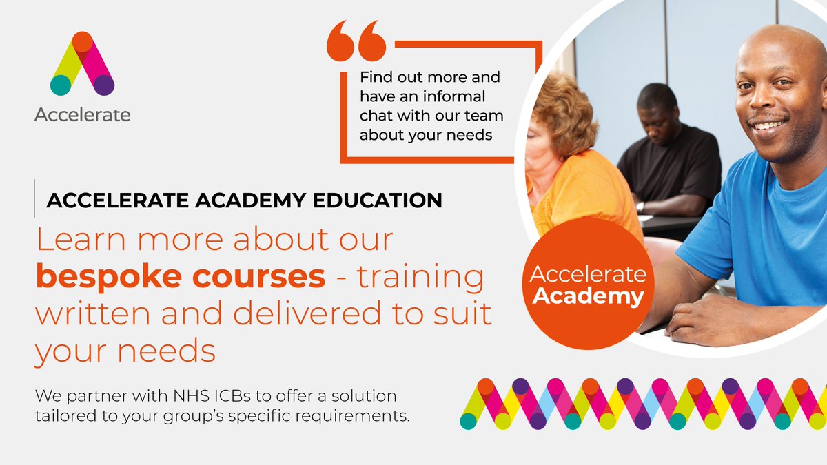 AccelerateCIC's tweet photo. Did you know that we write and run bespoke courses? We partner with you to understand your training needs and design tailored programmes specifically for your staff. Please find out more and have an informal chat about your needs.  https://t.co/NYTYXE8JT2 https://t.co/tijTToiJfg