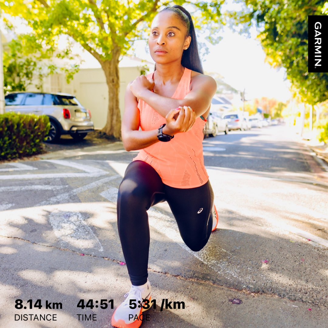 CarolinePule's tweet image. #PassionateRunner 🏃‍♀️❤️ 8km Run, 5:31/km😎 body said no but the mind persisted and showed up for the run. “It’s not whether you get knocked down, it’s whether you get up. —VL ✨ For the love of running.🧡

#MoveYourMind #discipline #upliftsminds #RunWithCP #beatyesterday #fitness