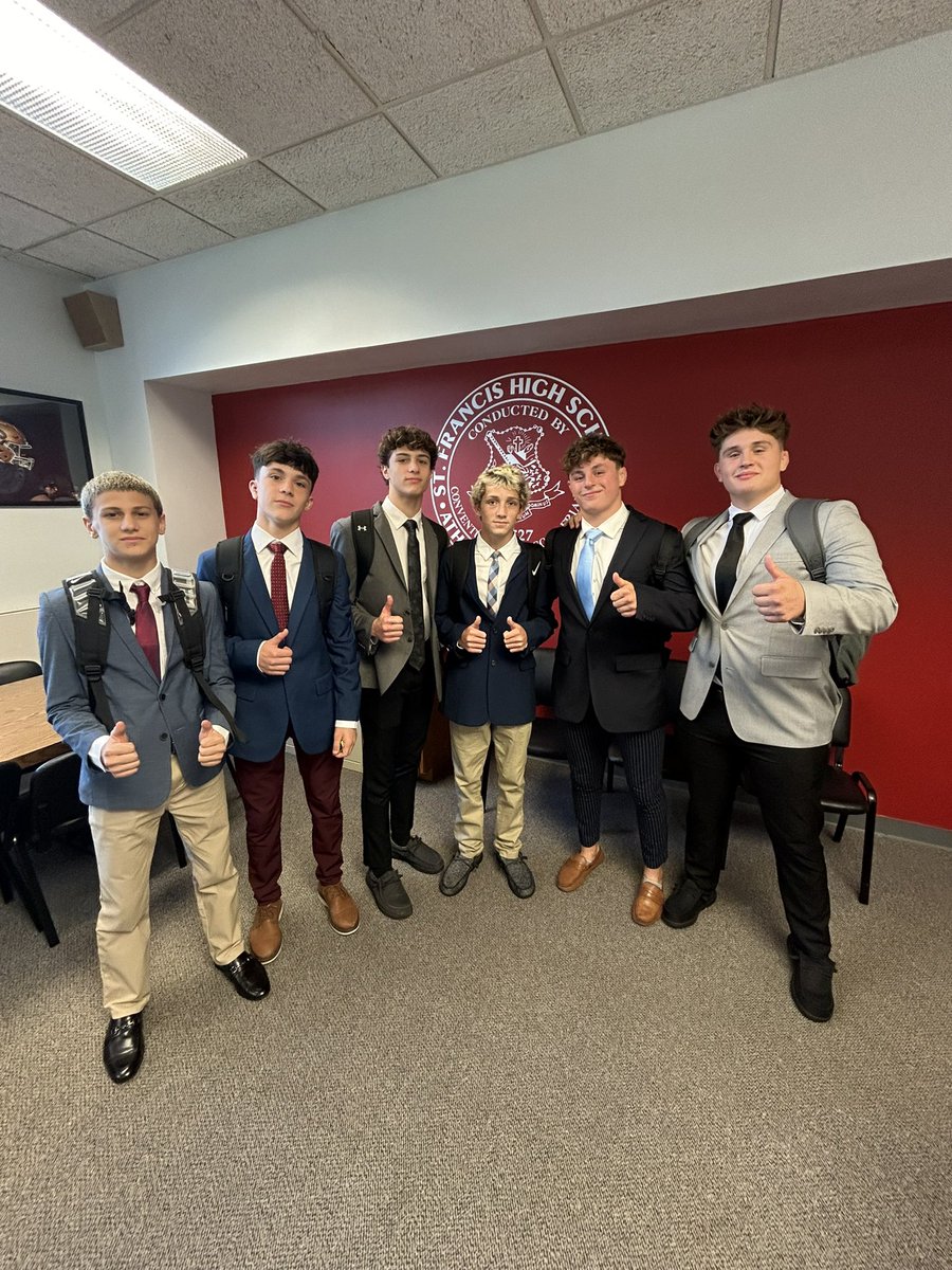 St. Francis High School is closer than you think!

Meet our newest students from the North Towns. That’s right, St. Francis now has daily transportation from the North Towns as our commitment to ensuring every young man who wants a Franciscan education can receive one.