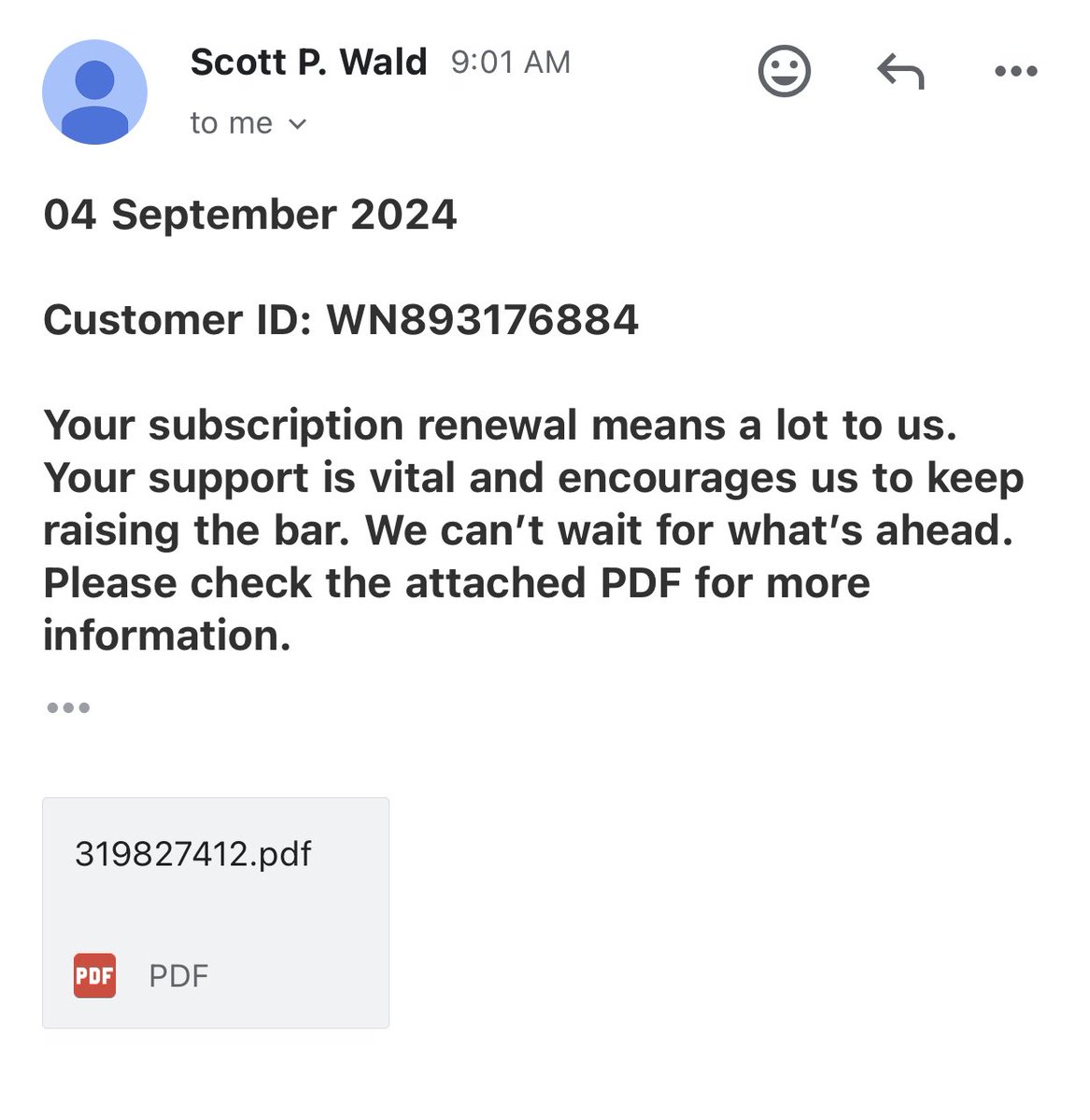 Nothing suspicious here.