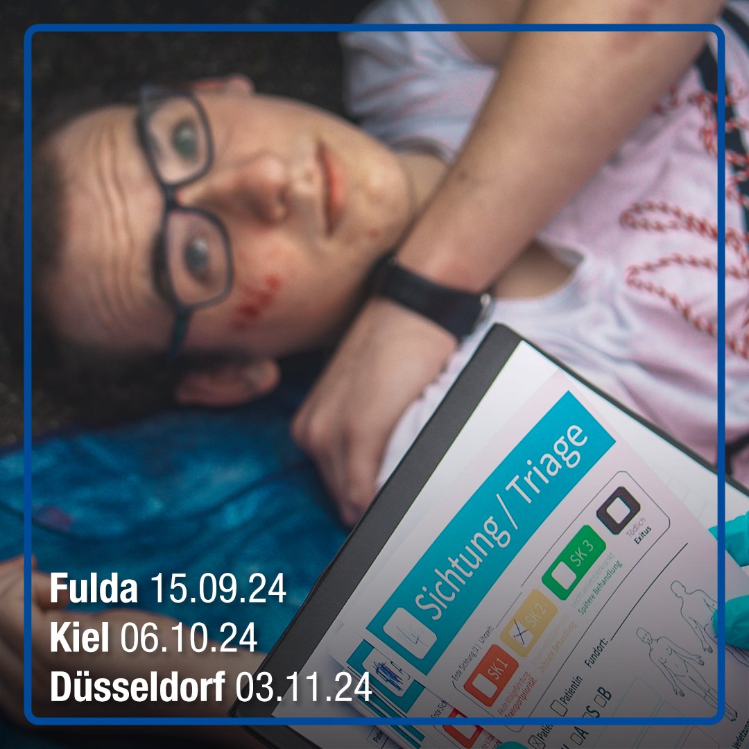 Du möchtest die Ausbildung von Notfallmediziner:innen unterstützen? 
Dann sei als Unfalldarsteller:in bei unserem Notarztkurs dabei an unterschiedlichen Standorten. 

Anmeldung unter:  
medi-learn.de/mime 

#medizinischesimulation #notfallmedizin #ausbildung #engagement