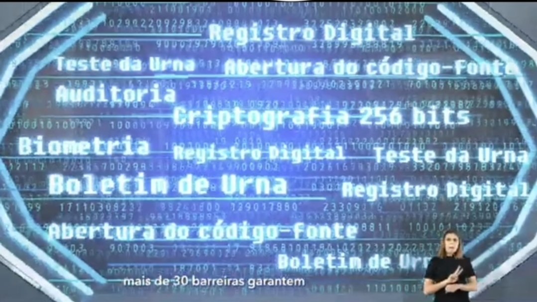 Daniel Bis (@dsbistech) on Twitter photo The ad by the Electoral Court mentions "opening the source code," but the public has never actually had access to the source code of the voting machines or counting systems. This remains a major mystery in Brazilian elections.
<a href="/elonmusk/">Elon Musk</a>
<a href="/nikolas_dm/">Nikolas Ferreira</a>
<a href="/monark/">♔ Monark</a>
<a href="/AlexandreFiles/">Alexandre Files</a> The ad by the Electoral Court mentions "opening the source code," but the public has never actually had access to the source code of the voting machines or counting systems. This remains a major mystery in Brazilian elections.
<a href="/elonmusk/">Elon Musk</a>
<a href="/nikolas_dm/">Nikolas Ferreira</a>
<a href="/monark/">♔ Monark</a>
<a href="/AlexandreFiles/">Alexandre Files</a>