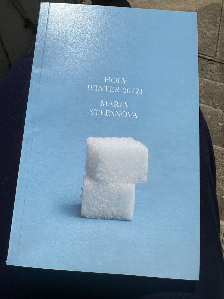Gah. Two of my favorites. 🖤 Maria Stepanova translated by Sasha Dugdale.