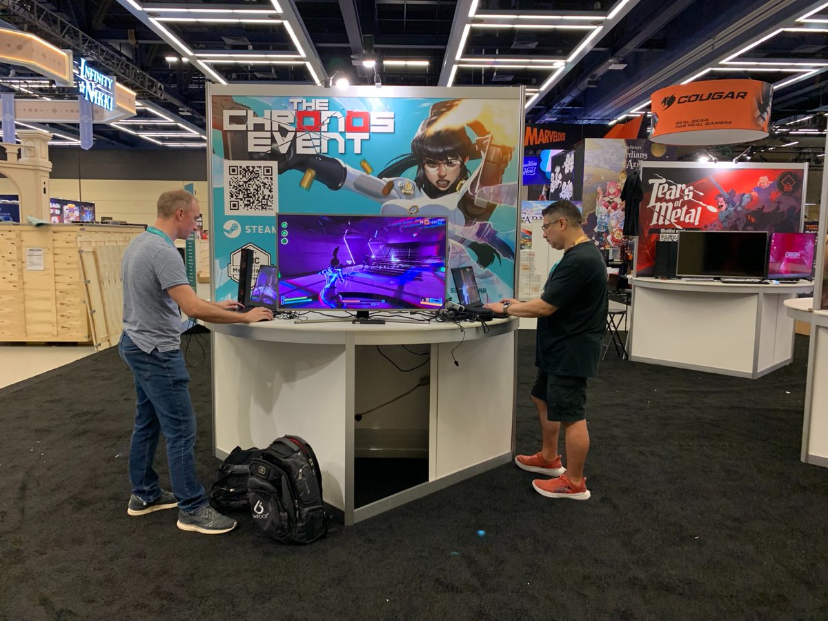ChronosEvent's tweet image. PAX was epic🔥

We had a blast meeting everyone, watching you dive into our demo,  and just hanging out together.
Huge thanks for the amazing reception 🥹

How about those dev face reveals, though? 😎
