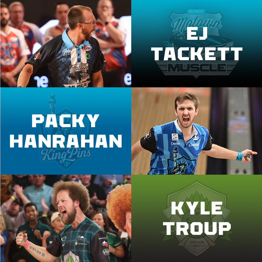 PBATour's tweet photo. THE FANS HAVE SPOKEN 🗣

Here are the eight players who will be competing in this year's Go Bowling PBA Elite League Strike Derby 📩

🎲 Andrew Anderson
✈️ Jason Belmonte
🗽 Packy Hanrahan
⚛️ Jesper Svensson
🏎 EJ Tackett
🪓 Kyle Troup
🏆 Chris Via
🦞 Arturo Quintero https://t.co/vNUqKf4z50