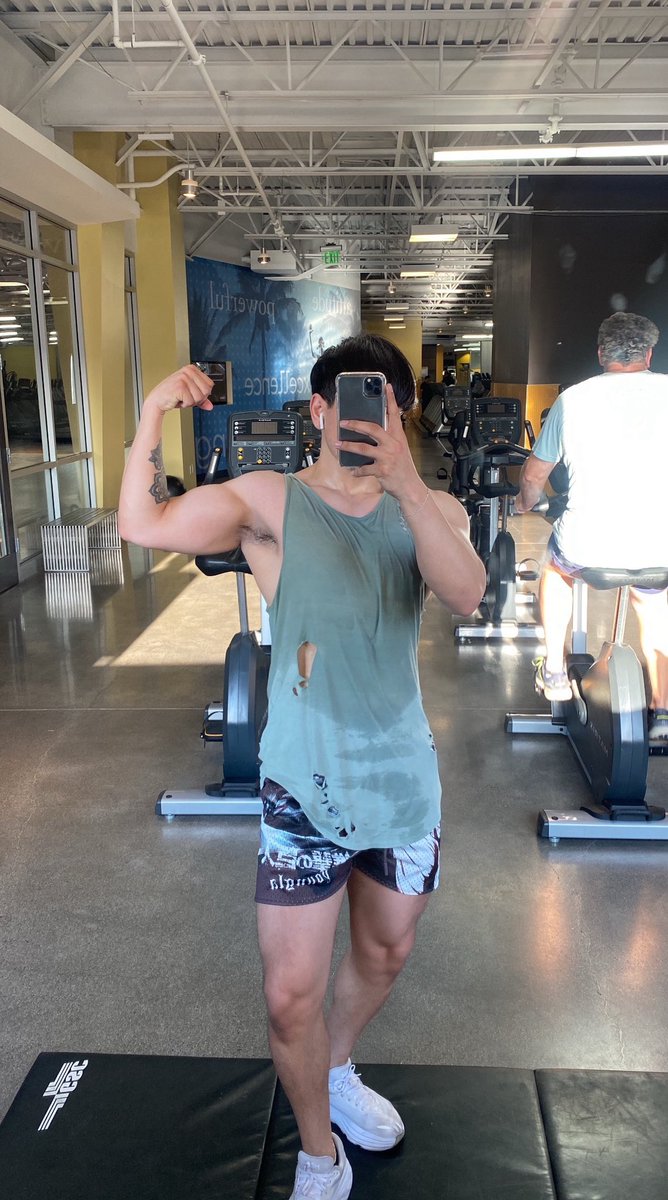 Back and bi’s this morning