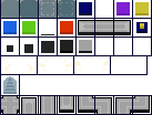 PCodeur's tweet photo. Basic pixel art assets for Tepla ! My small game jam tower defense ! https://t.co/K2alW9ktFg