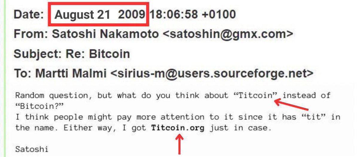 <a href="/MrBigWhaleREAL/">Mr. WHALE</a> THIS!! $TTC is TITCOIN on ETH

Narrative STRONG
Community STRONG
Diamond HOLDERS with a greater VISION
Under 100 MC People will wish for this entry

TITCOIN IS THE REAL BITCOIN
Check out the narrative!

0x427a13b9b28E912563774ef6772952E352CdCb80

t.me/TTC_CTO