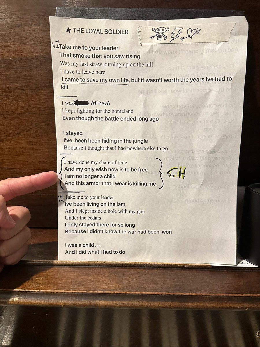 HanserothTwins's tweet photo. Track 10: The Loyal Soldier https://t.co/YAdPLE1yv2