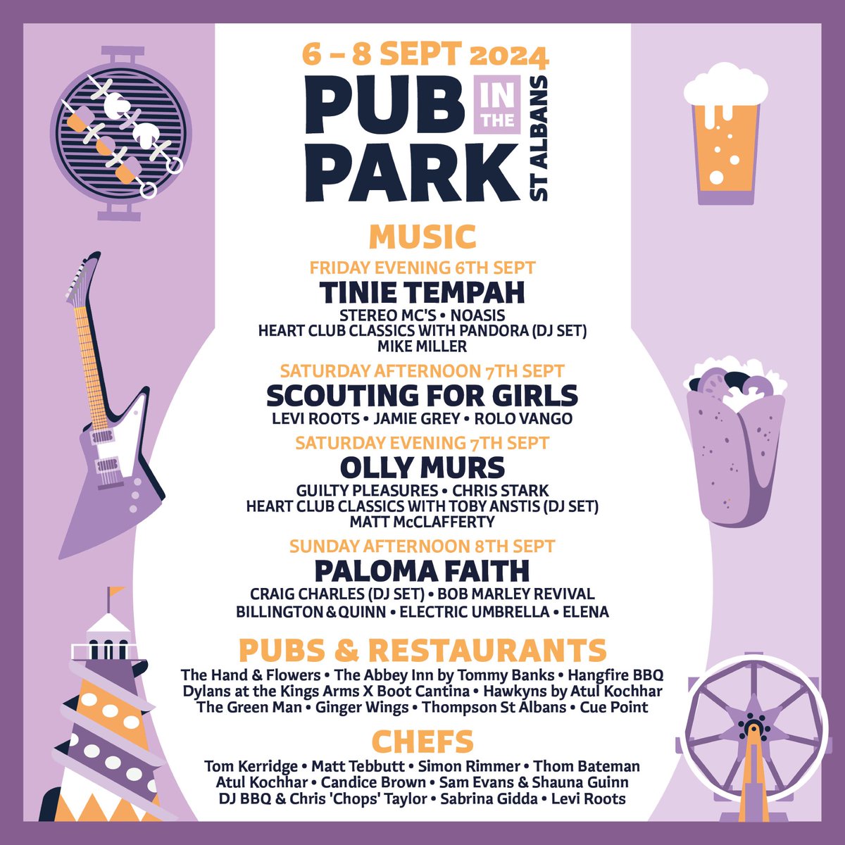 SquareMeal (@squaremeal) on Twitter photo <a href="/Pubinthepark_/">Pub in the Park</a> is heading to its final destination this weekend: ST ALBANS! Check out the pubs, restaurants, chefs and entertainment you can expect to see, then tap the link to get your tickets today⬇️
bit.ly/3x2JLeI <a href="/Pubinthepark_/">Pub in the Park</a> is heading to its final destination this weekend: ST ALBANS! Check out the pubs, restaurants, chefs and entertainment you can expect to see, then tap the link to get your tickets today⬇️
bit.ly/3x2JLeI