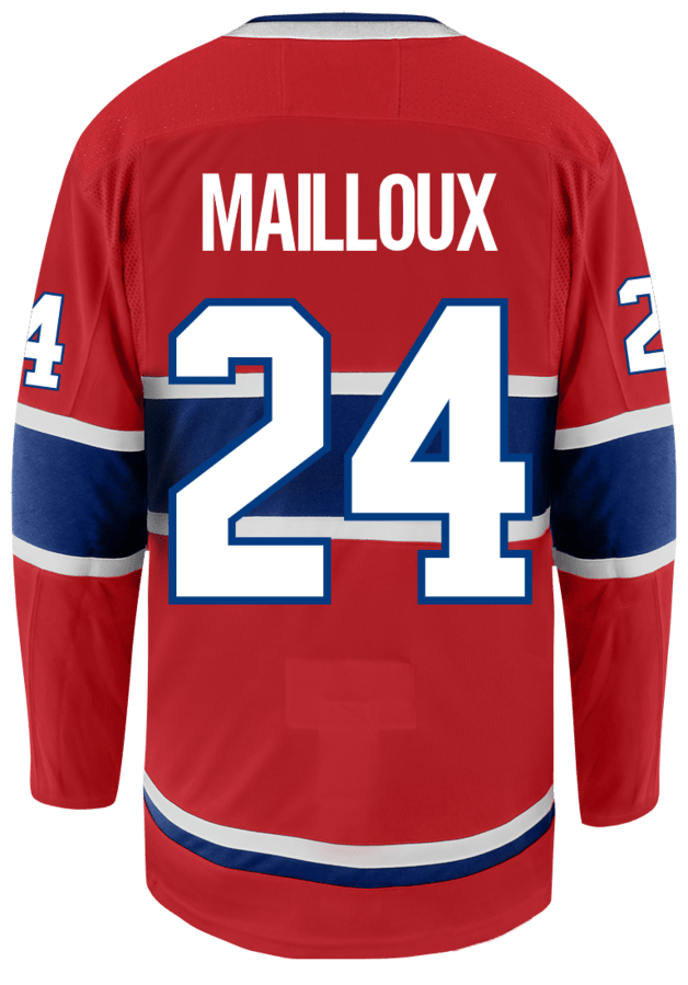 NHLNewNumbers's tweet photo. D Logan Mailloux switches from jersey number 94 to number 24 for the Montreal Canadiens. Number last worn by Tyler Pitlick in 2021-22. #GoHabsGo https://t.co/dVXinkGFZS