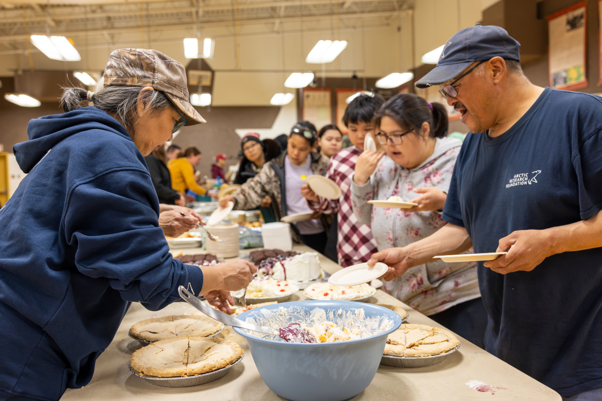 On August 24, 2024, the air was filled with joy and the aroma of delicious food as we gathered for a feast in Gjoa Haven, a celebration of our partnership with the community over the last several years.

Thank you to the incredible community members who prepared the feast💐