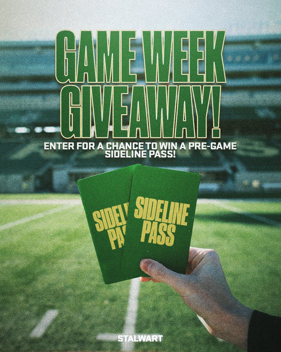 Colorado State Rams ๐ (@csurams) on Twitter photo Game Week Giveawayโผ๏ธ
We're giving away two pre-game sideline passes to @CSUfootball vs. UNC (9/4), two game tickets, & a parking pass to one lucky winner! ๐
To Enter:
ยป Follow <a href="/CSURams/">Colorado State Rams ๐</a> & <a href="/ColoradoStateU/">Colorado State University</a>
ยป Repost, favorite, & reply to this post tagging a friend
Winner will Game Week Giveawayโผ๏ธ
We're giving away two pre-game sideline passes to @CSUfootball vs. UNC (9/4), two game tickets, & a parking pass to one lucky winner! ๐
To Enter:
ยป Follow <a href="/CSURams/">Colorado State Rams ๐</a> & <a href="/ColoradoStateU/">Colorado State University</a>
ยป Repost, favorite, & reply to this post tagging a friend
Winner will