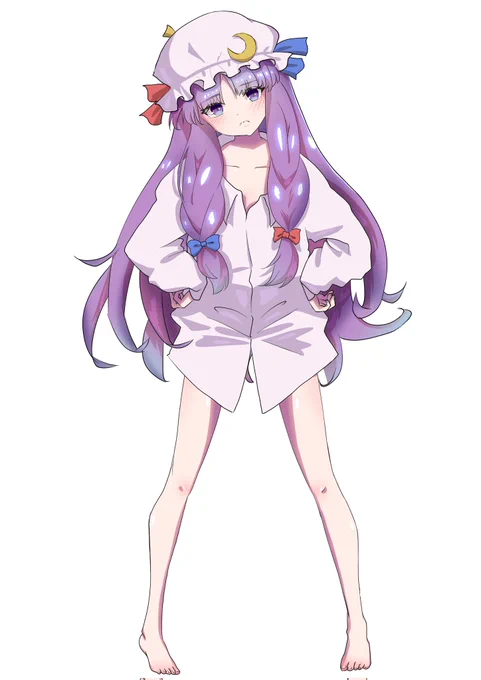 部屋と彼シャツとパチュリ #東方projct 