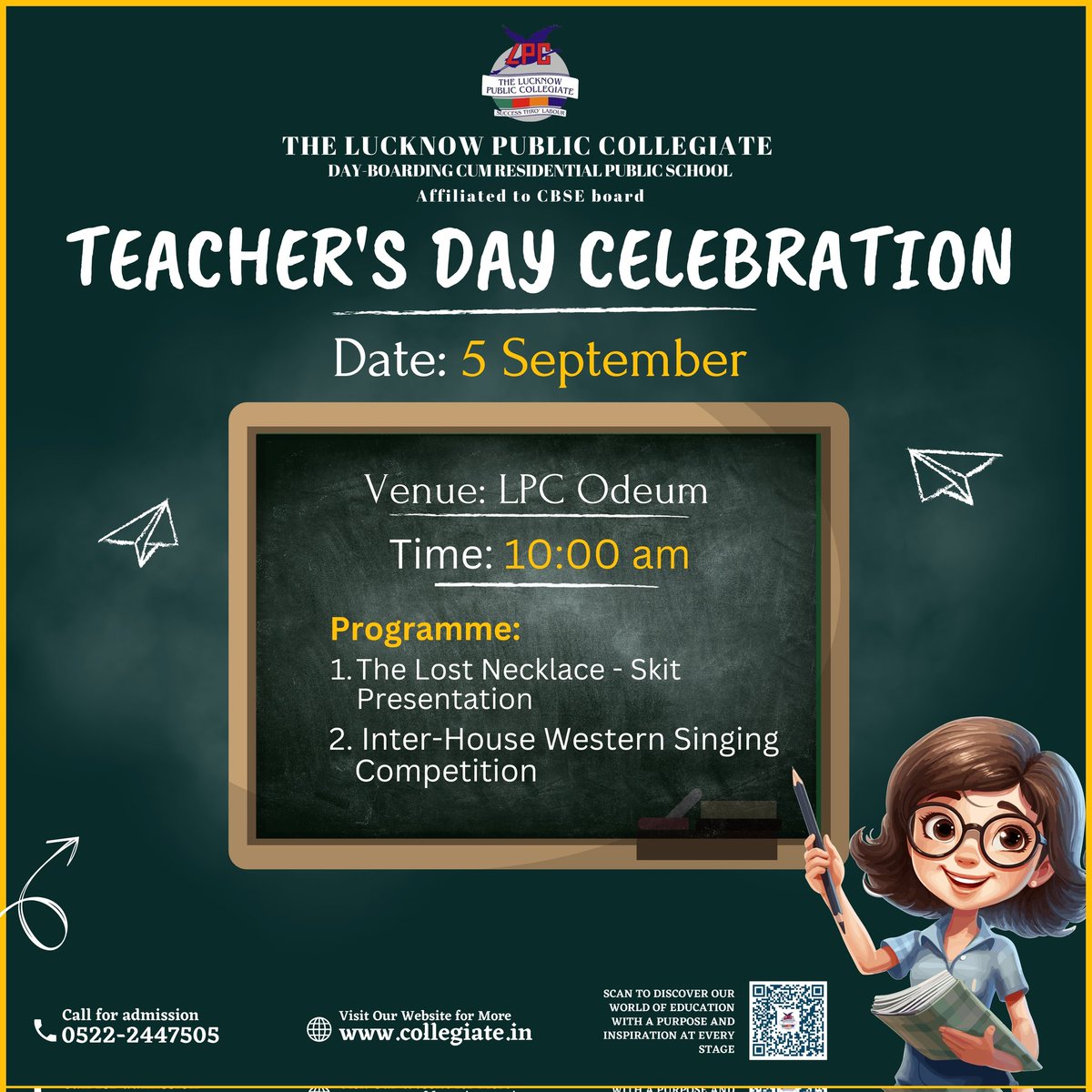 lpc_sngr's tweet image. &quot;Join us in celebrating Teachers&apos; Day at LPC as we honor the dedication and impact of our incredible educators. Let&apos;s come together to express our gratitude and make this day special for our teachers!&quot;
.
.
#lpcactivity #LpcEducation  #lpcexamination #teachersday