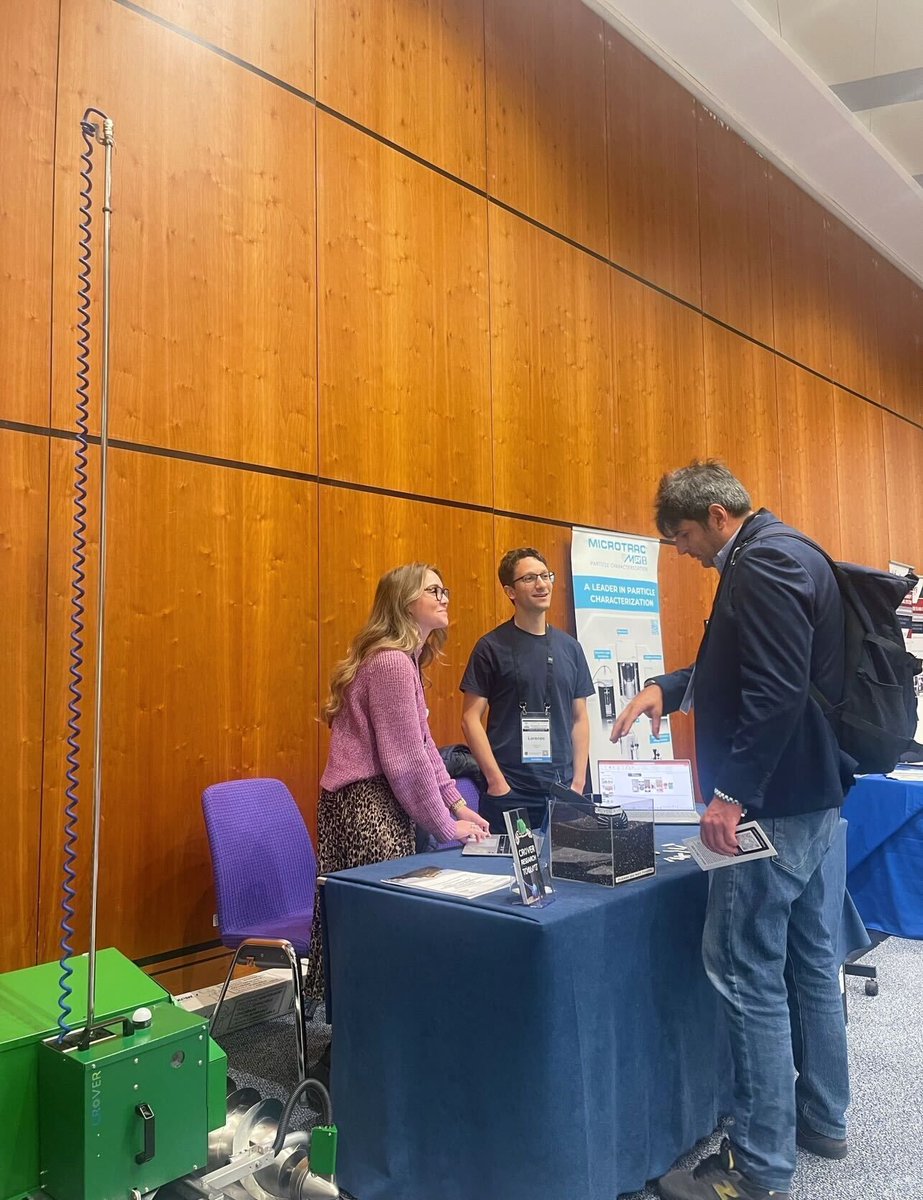 CROVER #GrainStorage, a #deep-tech innovation focused on #rheology &amp; #GranularPhysics, showcased its multidisciplinary approach at #ChOPS24 in Edinburgh. We engaged with experts, presented our technologies, and discussed their potential for rheology studies and experiments.