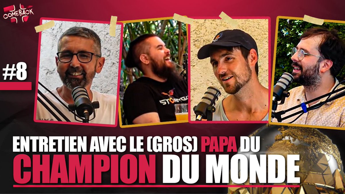 comeback_tv's tweet image. CA Y EST ! 

Première partie de l&apos;épisode 8 des PotesCasters avec un entretien d&apos;1h40 avec Gros_Papa, le bon Xavier Desplanches, papa de @Clem_sc2 :3

C&apos;était un plaisir cet entretien, on espère qu&apos;il vous plaira, la suite avec Clem arrive bientôt !

youtu.be/-kq848MP_gM?si…