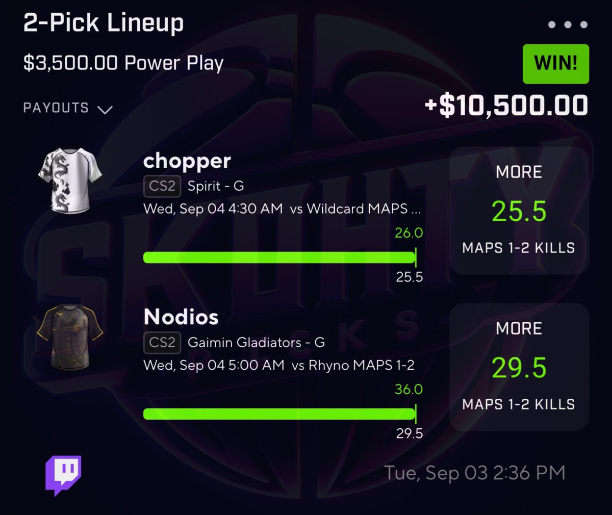 SkohtyDFS's tweet image. GIVING MONEY TO SOMEONE WHO LIKES+RT ASAP❤️⤵️ Drop Your Cashapp/PayPal⤵️✅

VIP👑 CASH 3 MORE MORNING NUKES😱☢️😈

WE UP $70,000 AT 9AM✅🔥🔔

JOIN MY PREMIUM👇
dubclub.win/r/Skohty/

#PrizePicks #GamblingX