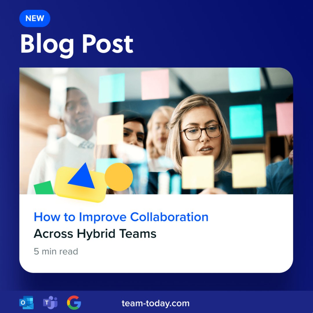 How do you improve collaboration?💭

It’s one of the questions that many struggle with, but collaboration is at the heart of any business, and a key driver for its success!  

Read our tips on how to help your business: team-today.com/blog/how-to-im…

#blog #experttips #collaboration