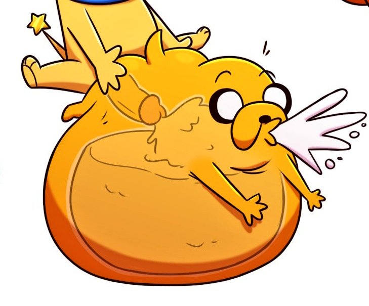 BLUH!- So much cum...~ It's way too much for me!~