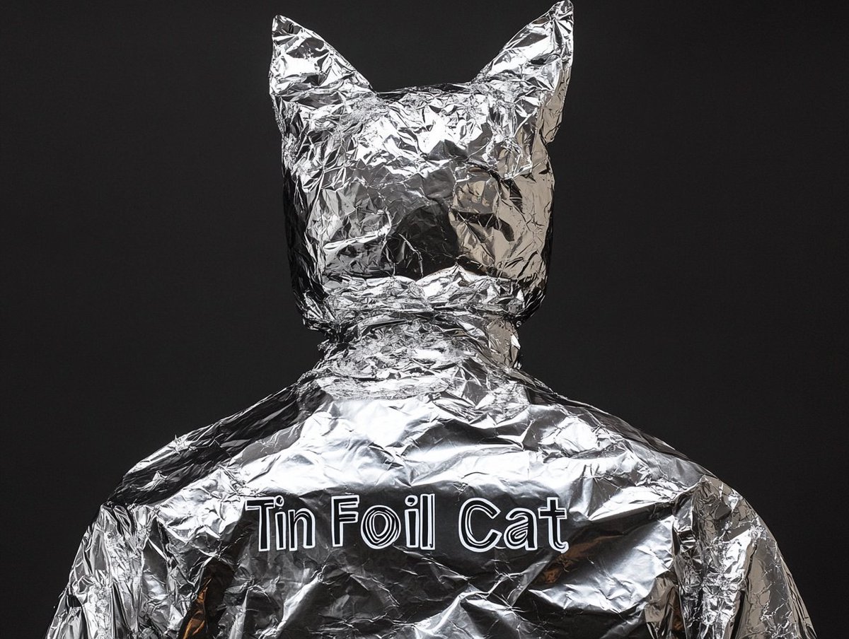 TinFoilCatToken's tweet photo. #TINFOILCAT didn't need anyone's approval; he was quite confident in his own skin.
#TINFOILCAT #ConspiracyCommunity https://t.co/opwr5n0Nu6