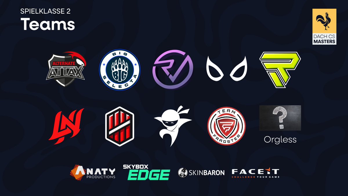 999moro (@moroedits_) on Twitter photo ES GEHT LOS!!! 🥷
Heute um 19 Uhr startet die <a href="/dachcs/">DACH CS Masters</a> spk. 2 Season mit unserem Match gegen die Unorganized five @UO5cs
Nach kurzfristigem Roster change letzte woche gucken wir mal welches Team heute unorgansierter spielt^^
#DACHCSMasters
twitch.tv/dach_cs2 ES GEHT LOS!!! 🥷
Heute um 19 Uhr startet die <a href="/dachcs/">DACH CS Masters</a> spk. 2 Season mit unserem Match gegen die Unorganized five @UO5cs
Nach kurzfristigem Roster change letzte woche gucken wir mal welches Team heute unorgansierter spielt^^
#DACHCSMasters
twitch.tv/dach_cs2