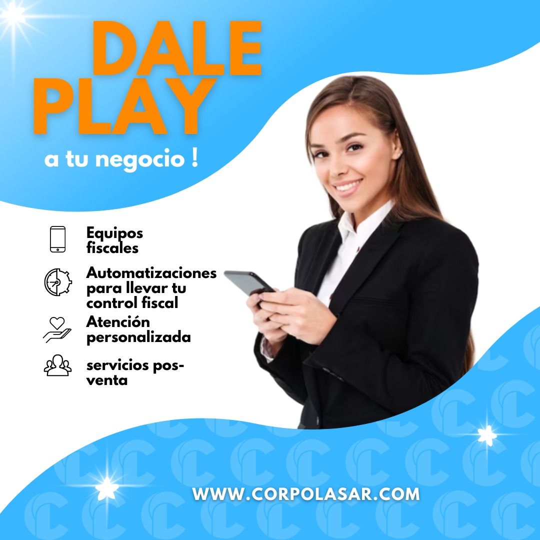 CorpoLasar's tweet image. 🌟Dale play !al siguiente nivel de tu negocio con nuestros equipos fiscales. ¡Agiliza tus operaciones, reduce errores. decisiones inteligentes, negocio eficiente ! #Seniat #contabilidad #equiposfiscales #maquinasfiscales #servicioequiposfiscales #Venezuela