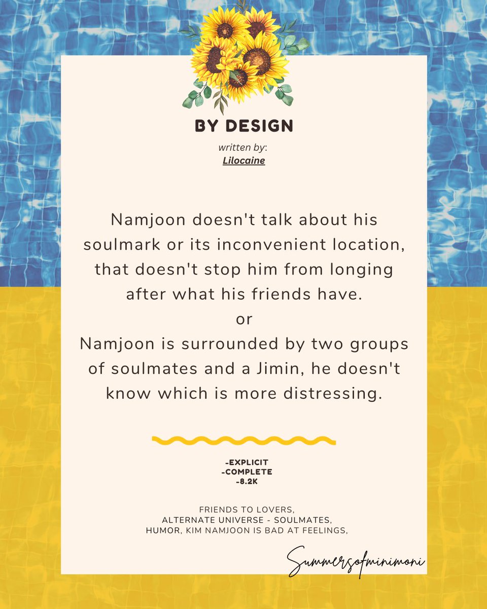 ₊✩🌻•Summers of Minimoni•🌻★₊ - RESTING (@minimonifest) on Twitter photo 🌻 By Design 🌻
🌞author: <a href="/apixiecult/">Pixie⁷ (prod. by suga)</a>
🔗link:archiveofourown.org/collections/mi… 🌻 By Design 🌻
🌞author: <a href="/apixiecult/">Pixie⁷ (prod. by suga)</a>
🔗link:archiveofourown.org/collections/mi…