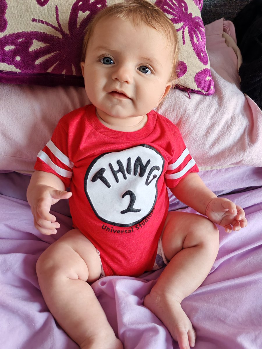 CharlC84's tweet photo. Our little Thing 2 🥰 @UniversalORL https://t.co/0TNJ2QwazM