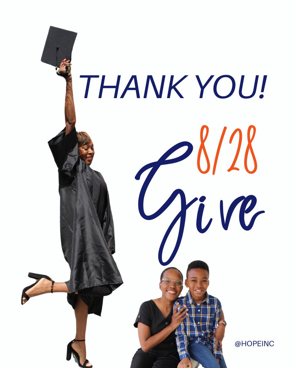 Thank you for your donations! 🧡

With 104 donors, we exceeded our $8,000 goal, reaching $13,017! 

Thank you all so much! Single parents will be greatly impacted by your generosity! 

-

#singlemoms #singlemomlife #momswhohustle #atlantanonprofit
